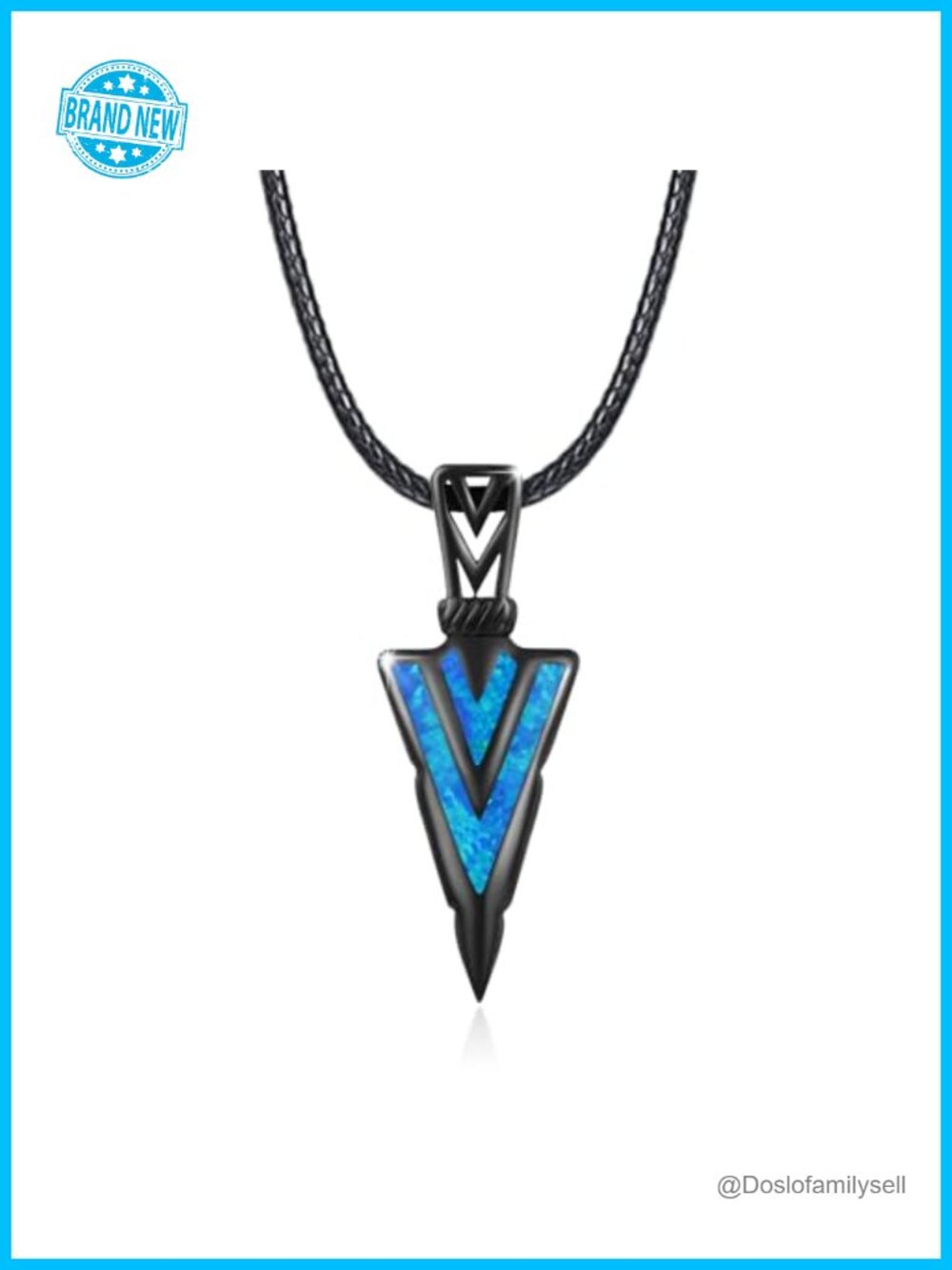 Arrowhead Necklace 925 Sterling Silver Pendant 18in Cord